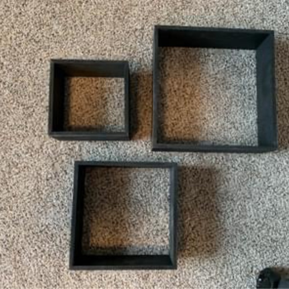 Square shelves